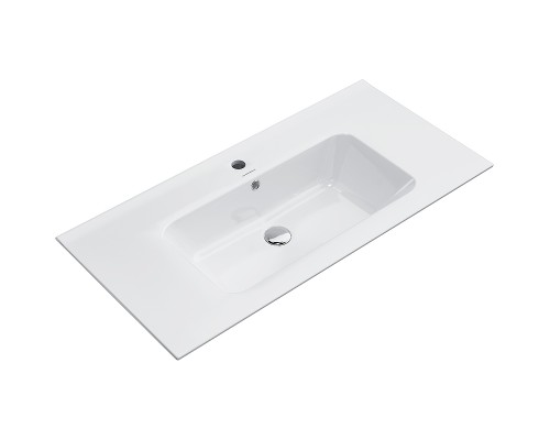 Раковина полувстраиваемая Monblan Bruno 95 Белая