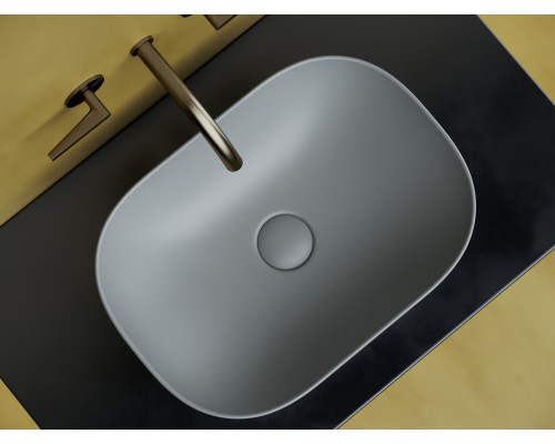 Умывальник чаша накладная Ceramica Nova прямоугольная Element 455x325x135мм