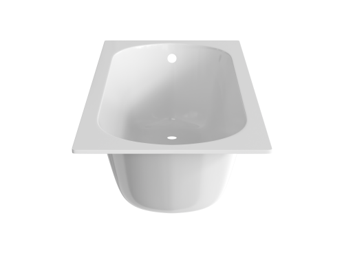 Ванна из литьевого мрамора Monblan Oberon Slim 1700x750 белая глянцевая