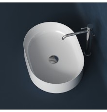 Раковина накладная Monblan AGATA 560 белая матовая Solid