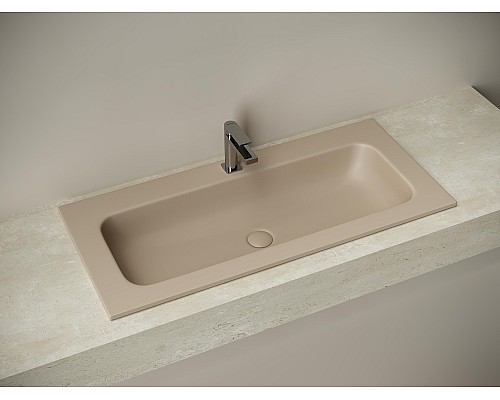 Раковина-столешница Накладная Sancos Grace 101 CN7013MC Капучино матовый Раковина-столешница Накладная Sancos Grace 101 CN7013MC Капучино матовый