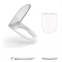 Сиденье с крышкой PP микролифт Arrow PG017-ZPA белый