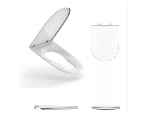 Сиденье с крышкой PP микролифт Arrow PG017-ZPA белый