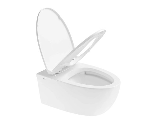 Сиденье с крышкой PP микролифт Arrow PG006-ZPA белый