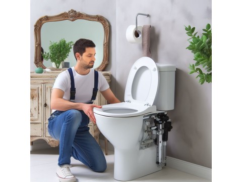 Как установить крышку унитаза с микролифтом