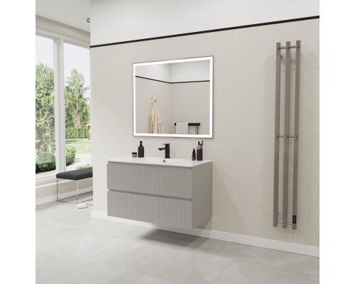 Тумба подвесная Monblan Bruno 95 Светло-серый