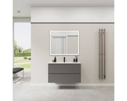 Тумба подвесная Monblan Bruno 95 Серый