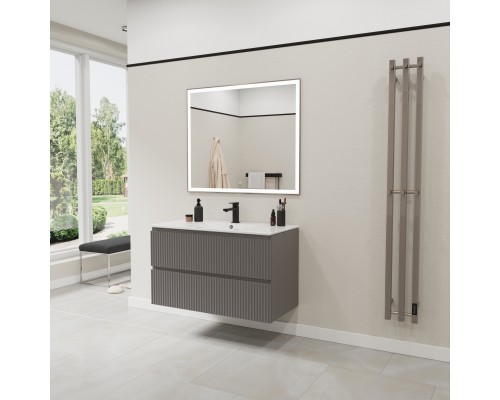 Тумба подвесная Monblan Bruno 95 Серый