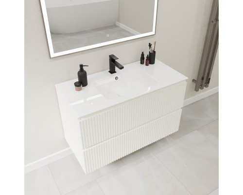 Тумба подвесная Monblan Bruno 95 Бежевый