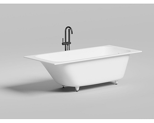 Ванна прямоугольная Monblan OBERON new 1800х800 белая глянцевая, с ножками в комплекте