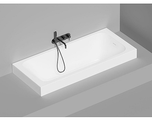 Ванна прямоугольная Monblan OBERON new 1800х800 белая глянцевая, с ножками в комплекте