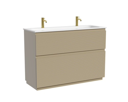 Тумба под раковину Напольная Sancos Folk Floor 119.5 FL120FCP Капучино