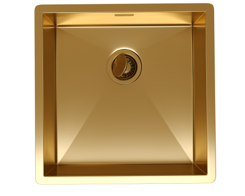 Кухонная мойка Reflexion Como RX2044GD брашированное золото