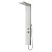 Многофункциональная душевая панель AQG EDNA, с термостатом на 4 режима, нержавеющая сталь
