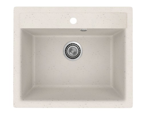 Кухонная мойка из искусственного камня Uperwood ECON UPD-104-001, белая матовая