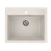 Кухонная мойка из искусственного камня Uperwood ECON UPD-104-001, белая матовая