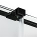 Шторка для ванны NEW TRENDY SMART BLACK 180x150 черный