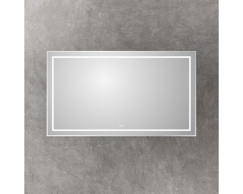 Зеркало BelBagno Kraft 140 SPC-KRAFT-1400-800-LED-TCH-WARM с подсветкой Сатин с сенсорным выключателем и подогревом