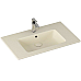 Раковина ISVEA SistemaT накладная 810x465x140 слоновая кость матовый 10SL51081SV-2K