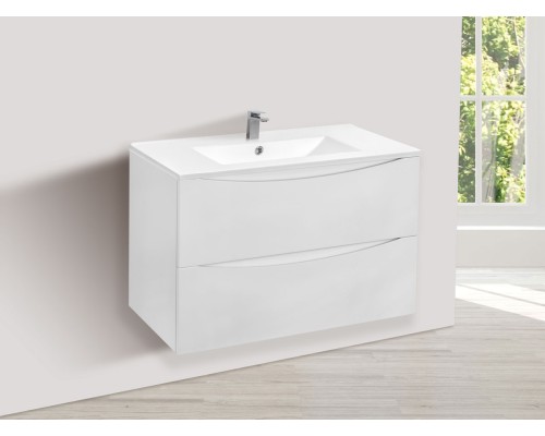 База под керамическую раковину Vincea Mia 750 подвесная 2 ящика Soft close G.White