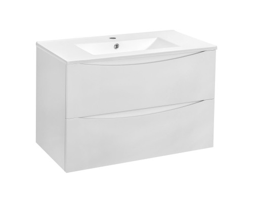 База под керамическую раковину Vincea Mia 750 подвесная 2 ящика Soft close G.White