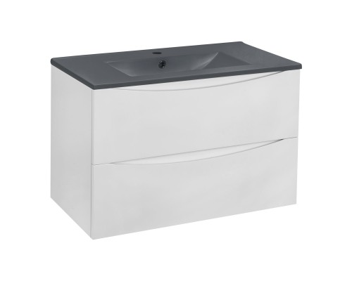 База под керамическую раковину Vincea Mia 750 подвесная 2 ящика Soft close G.White