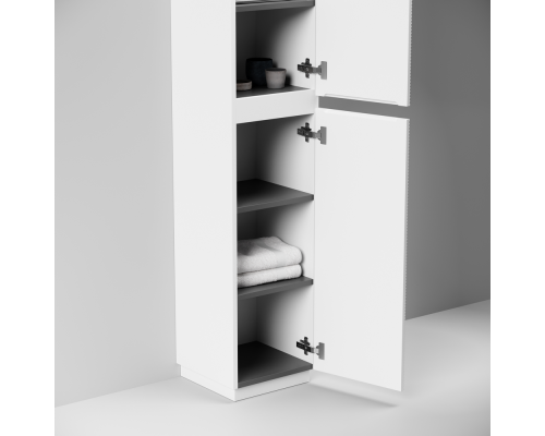 Пенал напольный Напольная Sancos Folk Floor 35 PFL35FW Bianco