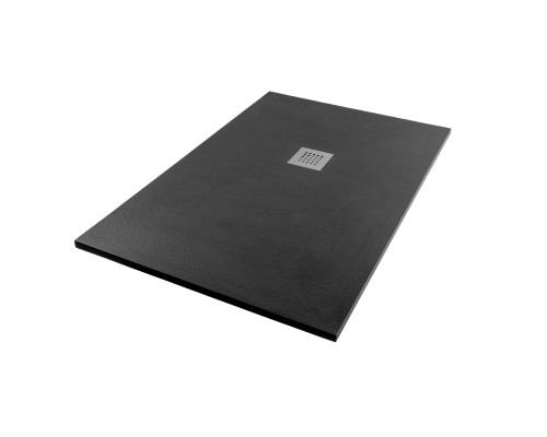 Душевой поддон Starohome Solid 120х100 Black Matt Solid