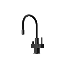 Смеситель для кухни SANCOS Arno SC4005MB с подключением фильтра для воды, матовый черный