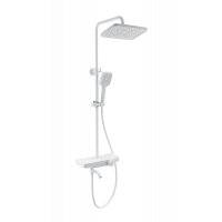 Душевая система с термостатом Wonzon&Woghand, Белый матовый