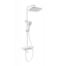 Душевая система с термостатом Wonzon&Woghand, Белый матовый