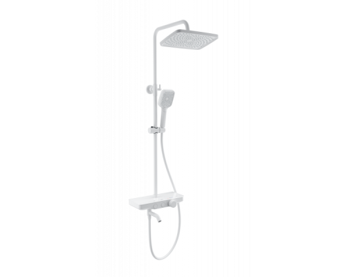 Душевая система с термостатом Wonzon&Woghand, Белый матовый
