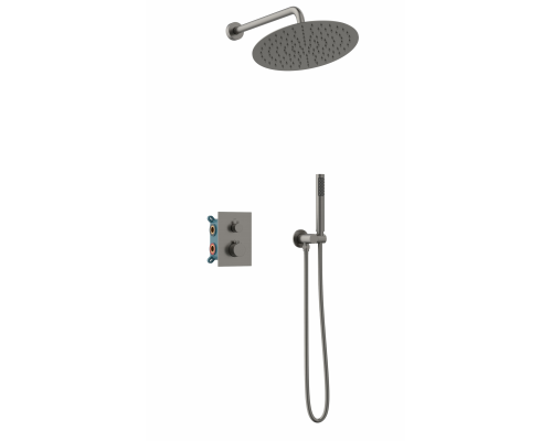 Душевая система с термостатом ALTROBAGNO Юнион (Unione) 040409 GM