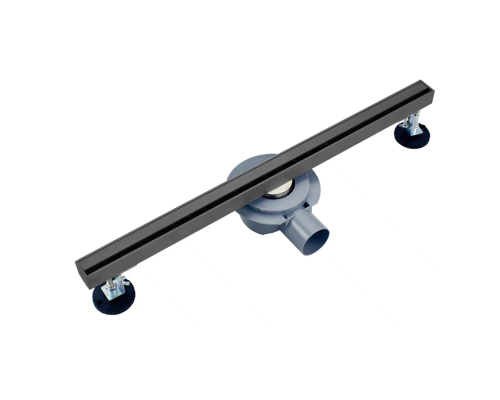 Душевой трап 60 см Wonzon&Woghand, Темный графит WW-65406M-GM