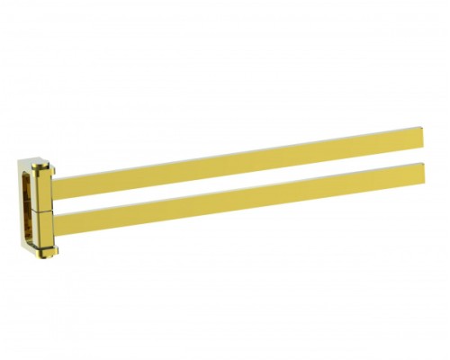 Полотенцедержатель поворотный Wonzon&Woghand, Глянцевое золото