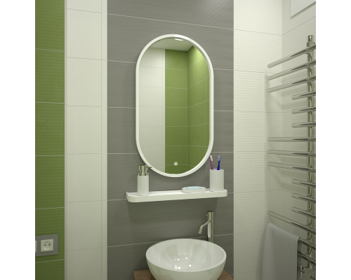 Зеркало Континент "Prime Black LED" ЗЛП1099