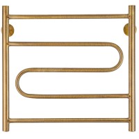 Полотенцесушитель латунный Secado Валенсия 2 60х60, электрический R, бронза