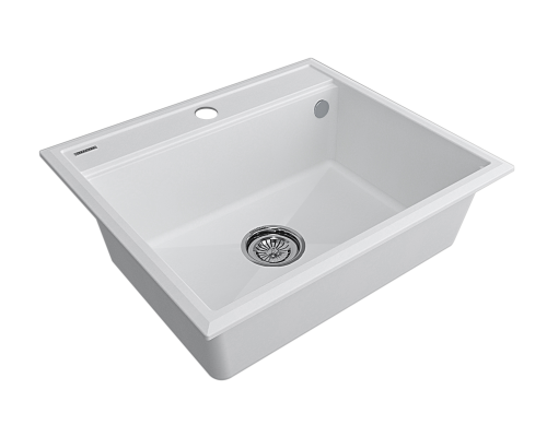 Мойка кварцевая Paulmark STEPIA-590 PM115951-WH белый 59х51