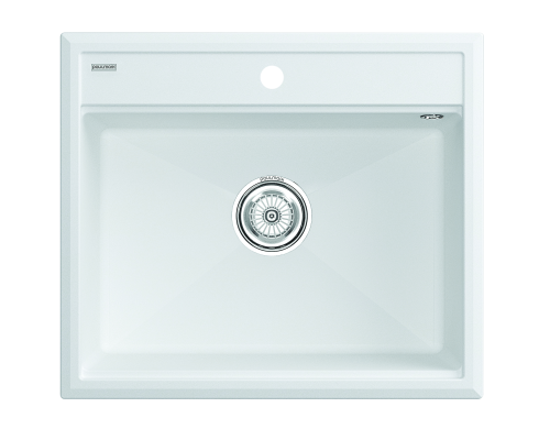 Мойка кварцевая Paulmark STEPIA-590 PM115951-WH белый 59х51