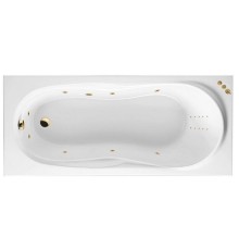 Ванна гидромассажная Excellent Sekwana 170x75 Smart Nano Золото