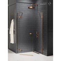 Душевое ограждение NEW TRENDY AVEXA COPPER BRUSHED L 100x80x200 медь