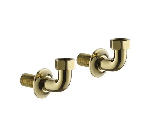 Комплект подключения смесителя на стену Benesque Grosvenor Level 19020107 английское золото