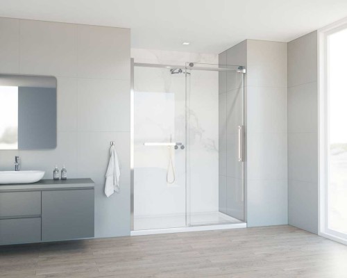 Душевая дверь Vincea Como Soft VDS-1CS140CL 1400 хром стекло прозрачное