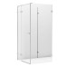 Душевое ограждение NEW TRENDY EVENTA L 80x100x200 хром