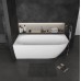Ванна угловая из искусственного камня Flere Mail 170x85x59 L (белый матовый)