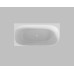 Ванна угловая из искусственного камня Flere Mail 170x85x59 L (белый матовый)