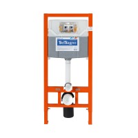 Инсталляция BelBagno BB001-120 для подвесного унитаза без клавиши смыва
