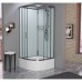 Душевая кабина Frank F409/2 м Brilliant без крыши матовое стекло