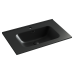 Раковина-столешница Sancos ELEMENT 71x18 Черный матовый