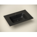 Раковина-столешница Sancos ELEMENT 71x18 Черный матовый